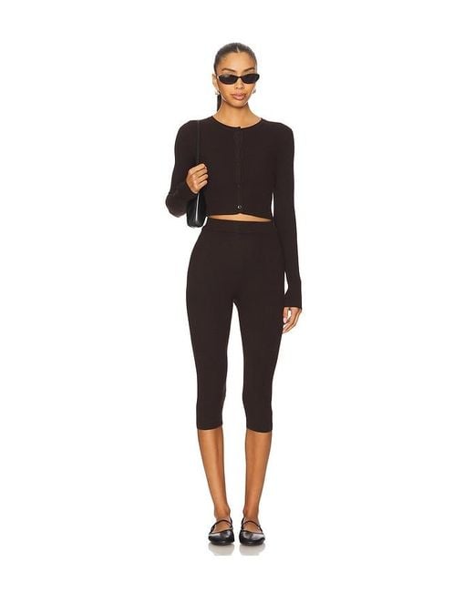 ALL THE WAYS Black Jude Knit Set