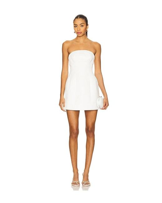 Nbd White Joan Mini Dress