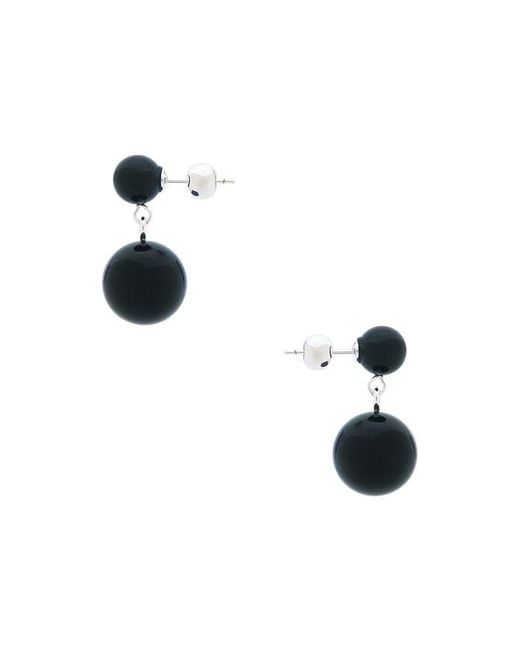 Casa Clara Black True Dangle Earrings