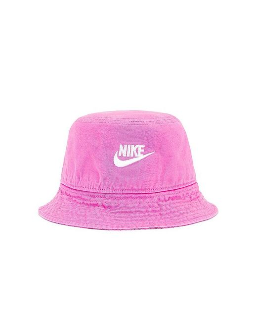 Nike Pink Apex Futura Washed Bucket Hat