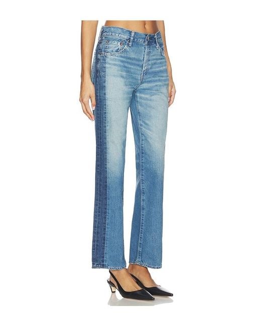 Moussy Blue Clermont Straight Jeans