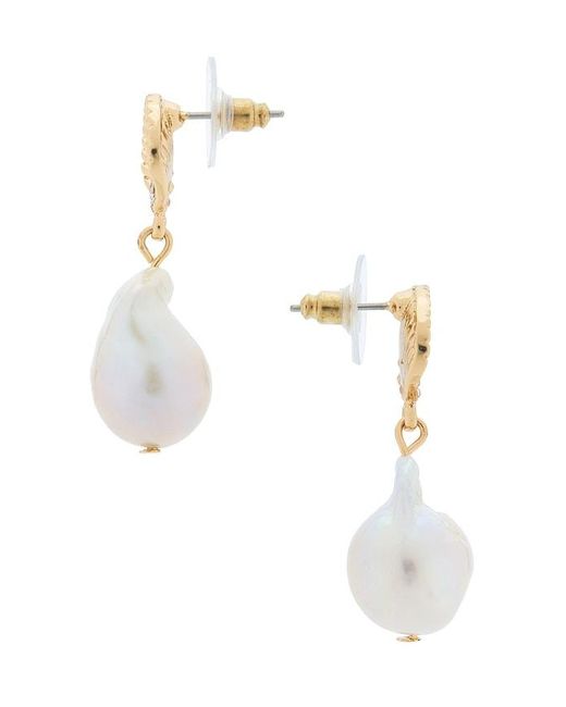 Lovers + Friends White Mae Earring