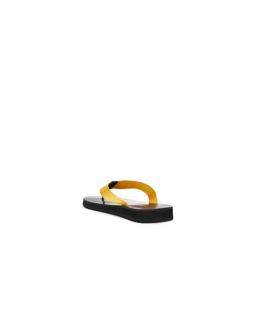 Senso Yellow Flip Flops Xylon