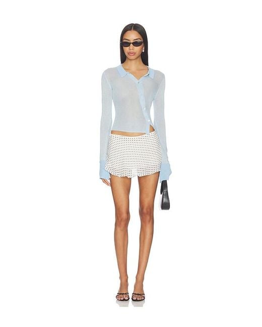 I.AM.GIA White Davina Top