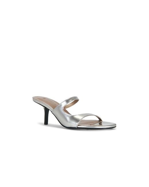 By Far White Serena Mule