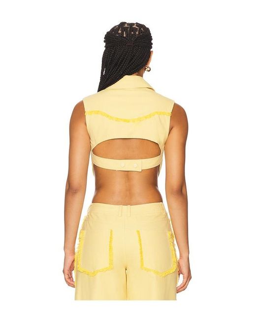 Rangel Yellow Antonella Top