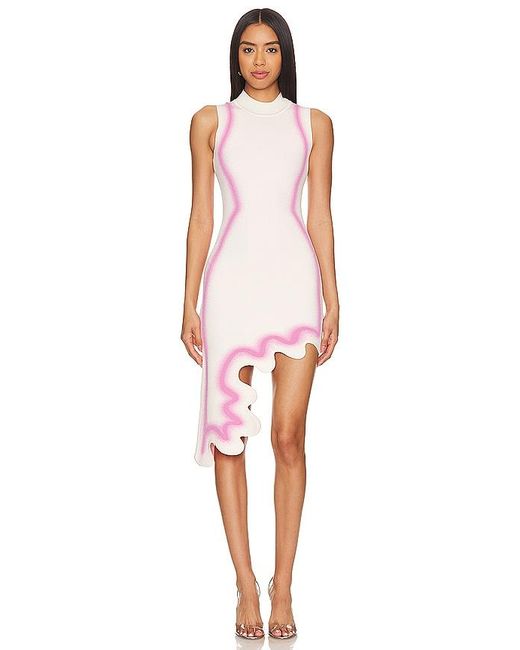 ROBE WAVY en White,Pink Ph5