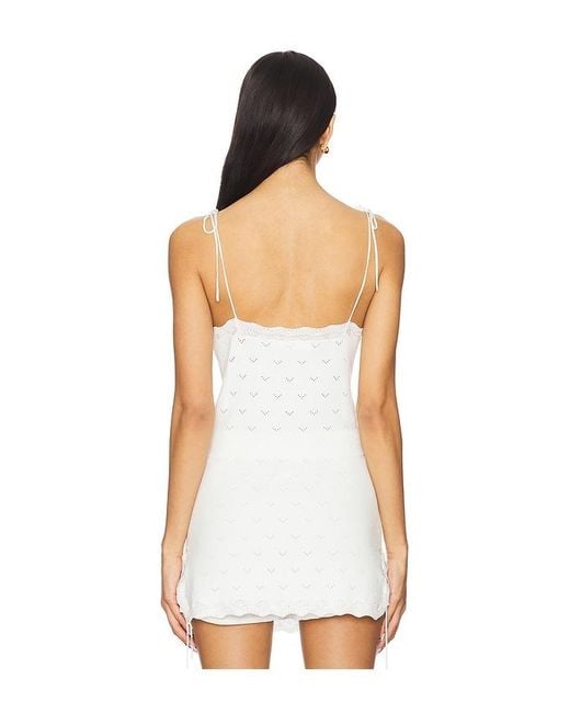 Amanda Uprichard White Hanalei Top