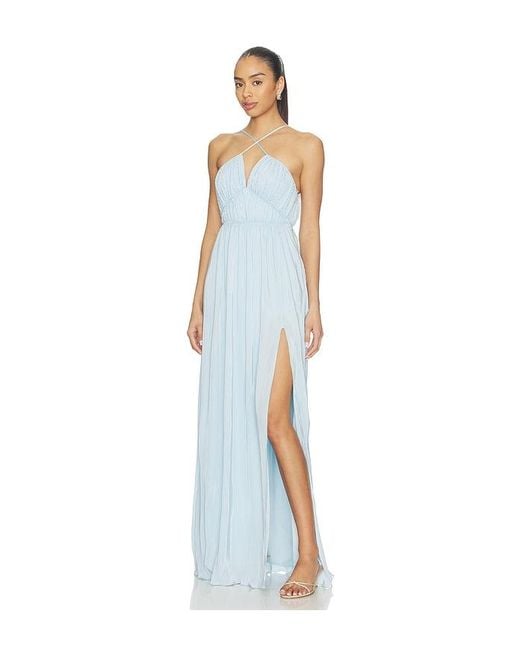 Lovers + Friends White Annia Gown