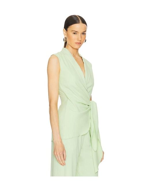 Amanda Uprichard White Vera Top
