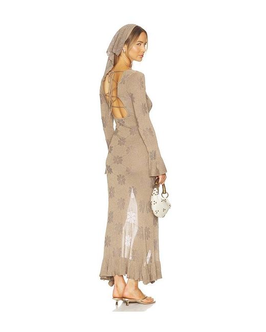 asta resort rafaella dress Christina Elezaj wears the RAFAELLA Dress ~ Venetian White by ASTA RESORT in St. Tropez
