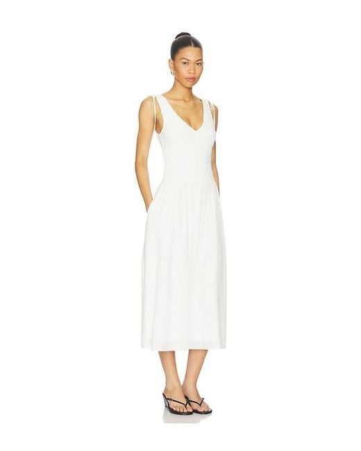 PAIGE White Sebastian Dress