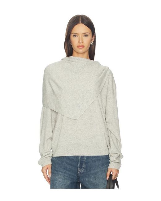 Lioness White Olsen Knit Top