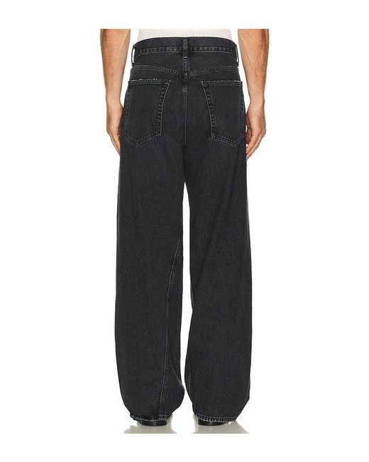 Agolde Black Twist Front Curve Jean for men