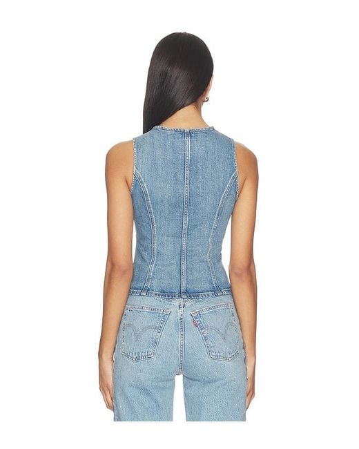 Levi's Blue Sculpted Top