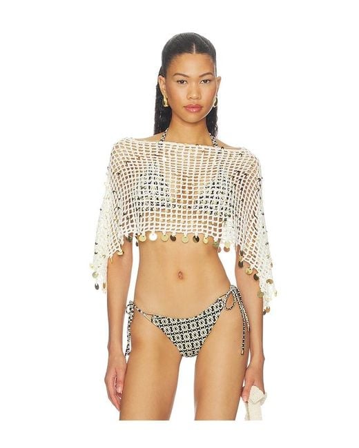 superdown Natural Poncho Maris