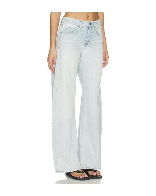 GRLFRND White Rory Short Rise Baggy