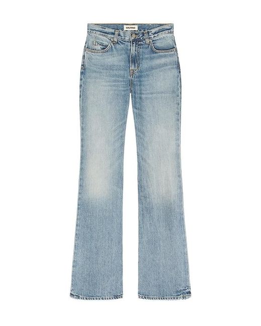 GRLFRND Blue Danie Mid Rise Chill Boot