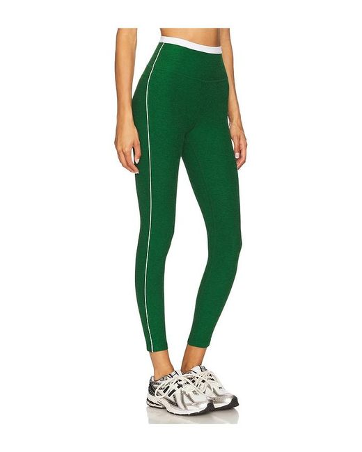 Beyond Yoga Green Spacedye Trophy High Waisted Leggings