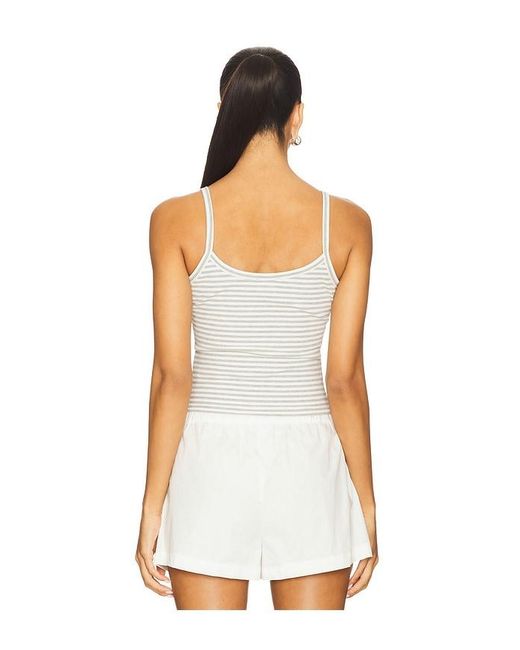 Lovers + Friends White Lucy Tank Top