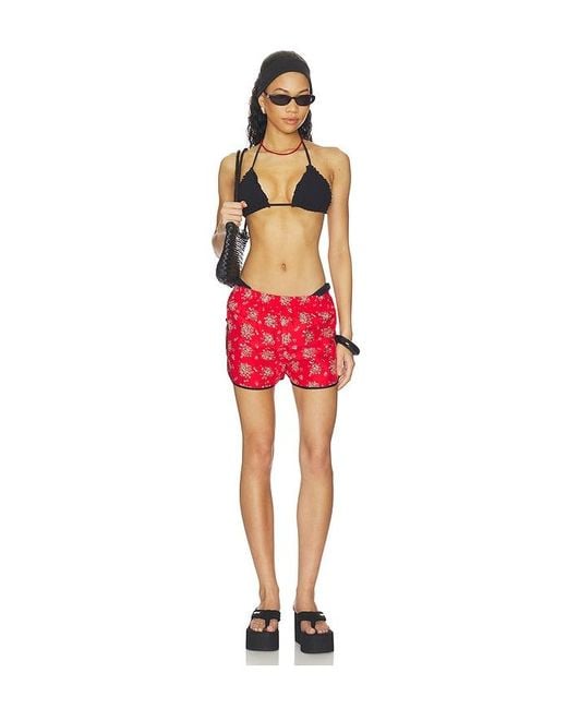 Ciao Lucia Red Bibbi Short