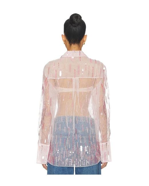 MAY MASHIAH Blue Emilia Shirt