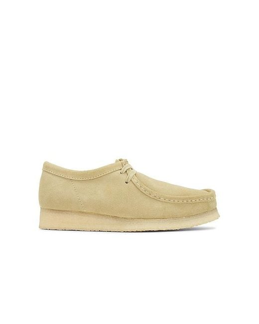 Clarks Schuh Wallabee in Brown für Herren