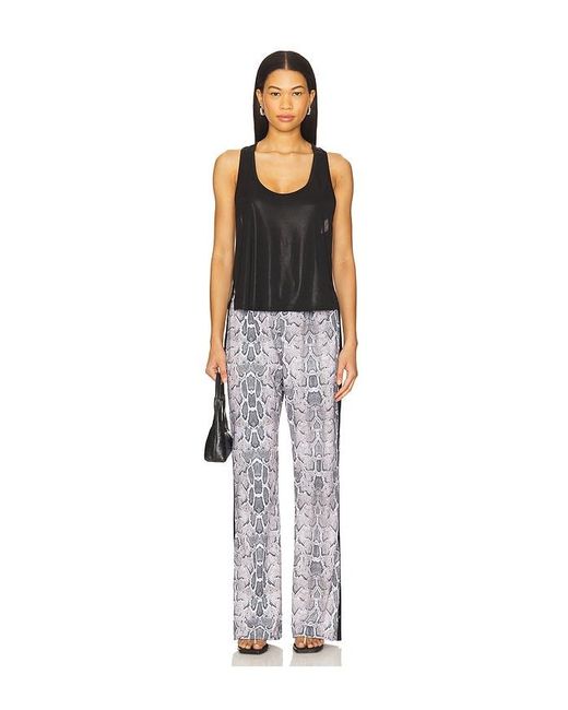 Heroine Sport Black Flare Tank Top