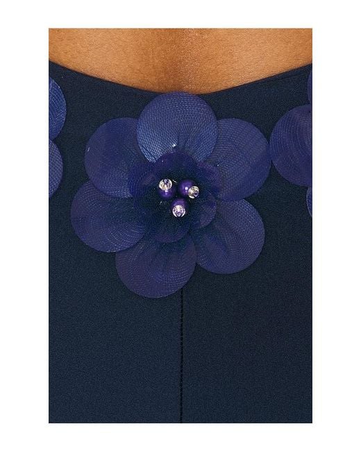 Mariandree Gaitan Blue Mariel Dress