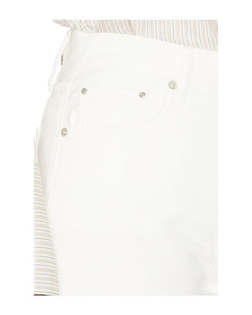 Anine Bing White Kat Short