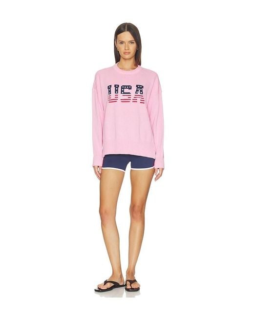 Beach Riot Pink Callie Sweater