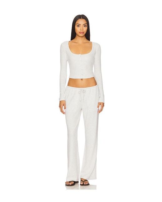WellBeing + BeingWell White Jude Pant