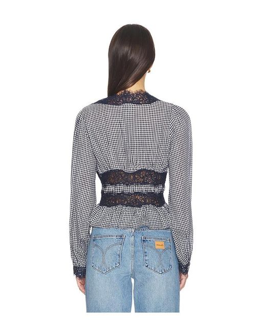 Cami NYC Blue Veredi Blouse