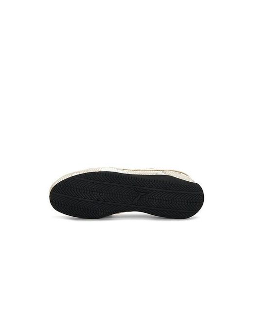 PUMA White Speedcat Snake Sneakers