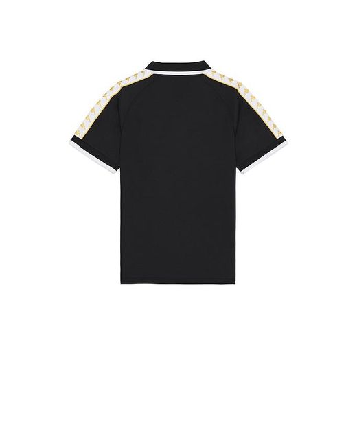 Kappa Black 222 Banda Notilox Soccer Polo for men