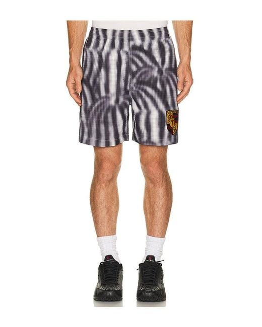 Pleasures Gray Marble Active Shorts for men