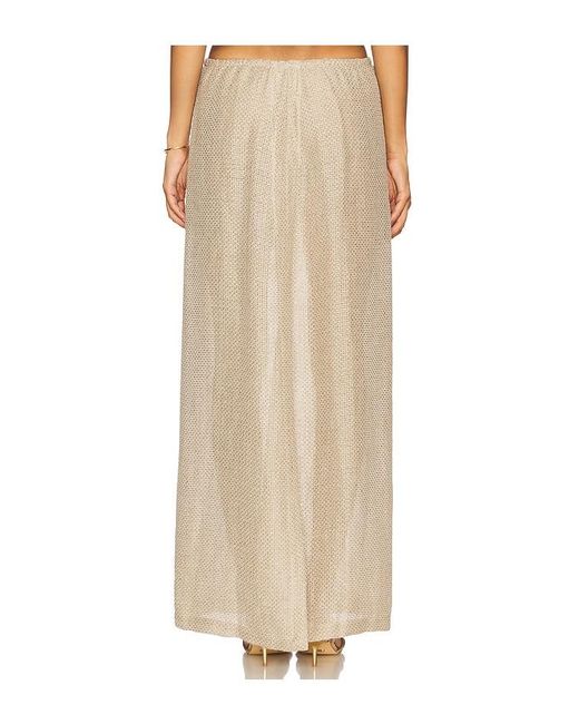 Leset Natural Stella Maxi Skirt