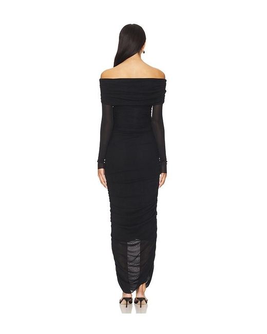 BUMPSUIT Black Off The Shoulder Dress