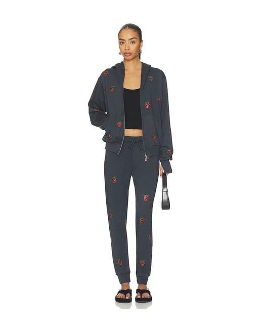 Lauren Moshi Blue Jess Lounge Pant
