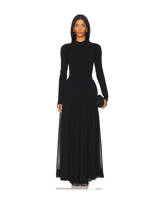 Ronny Kobo Black Strickkleid Speck