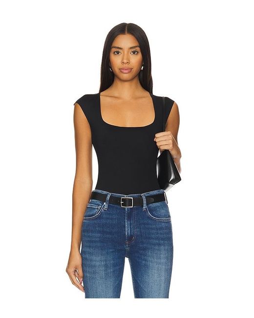 Commando Blue Neoprene Bodysuit