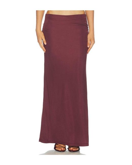 AYA MUSE Red Kaima Skirt