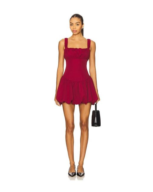 MORE TO COME Red Blair Mini Dress