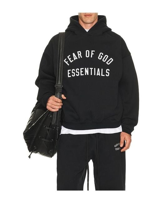 Fear Of God Black 90's Hoodie for men