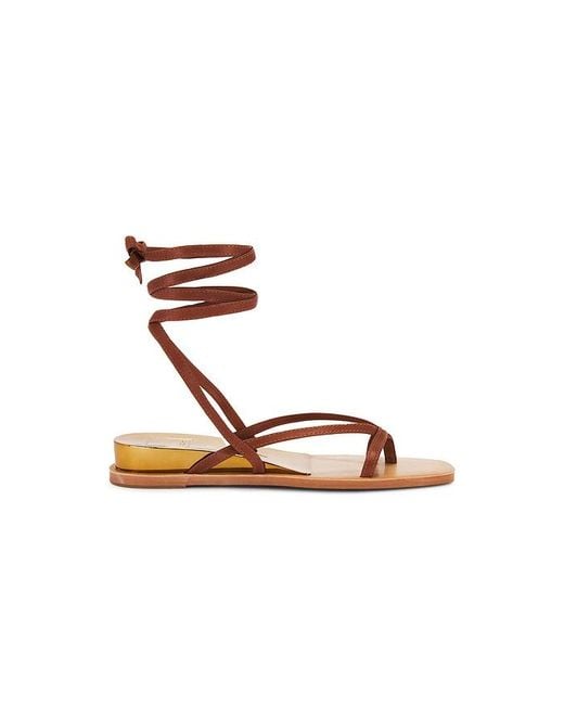 Dolce Vita White Rudie Sandal