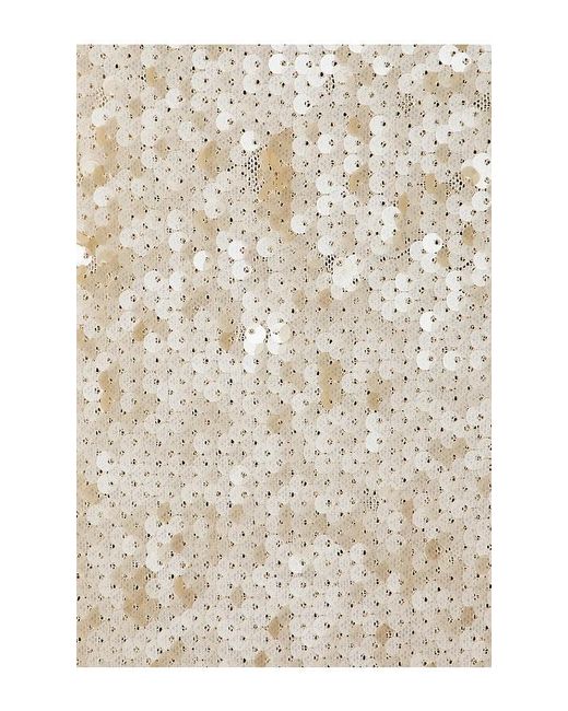L'academie White 'Academie Ceci Sequin Midi Dress
