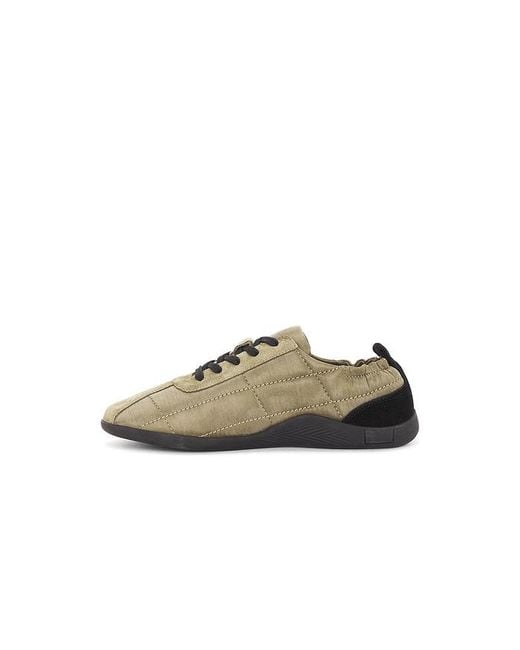 St. Agni Green Stitch Pillow Sneaker