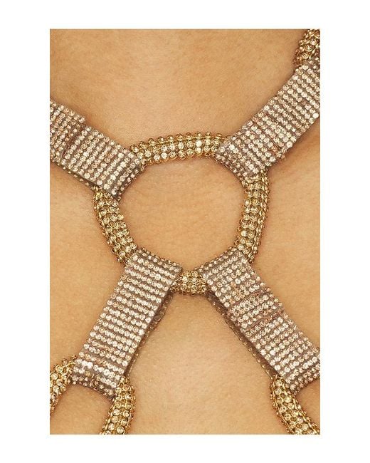 Bronx and Banco Brown Zuri Halterneck Cutout Dress