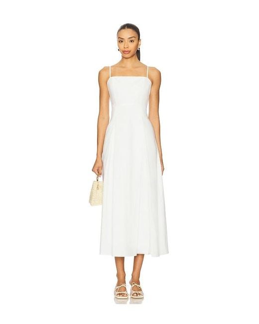 RUE SOPHIE White Nantes Dress