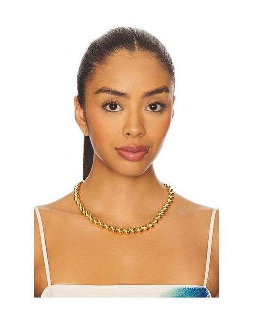 Eddie Borgo Metallic Torsade Necklace